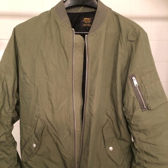 Carhartt Other - MENS CARHARTT ADAM BOMBER JACKET SIZE SMALL